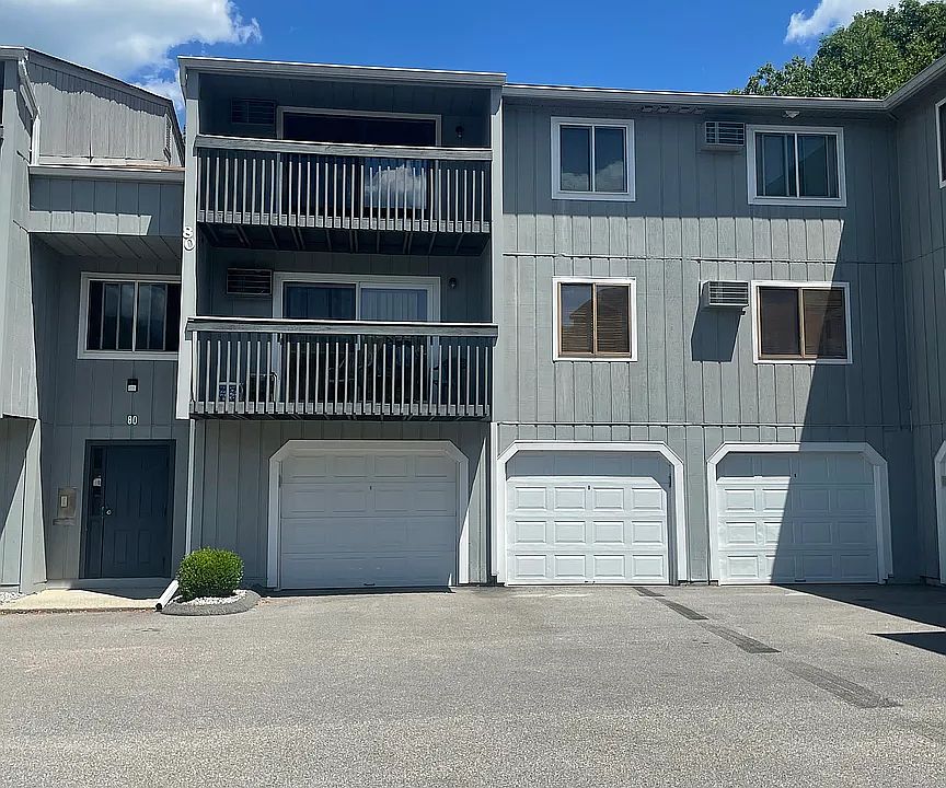 Unit is on the top and the garage is on the far right