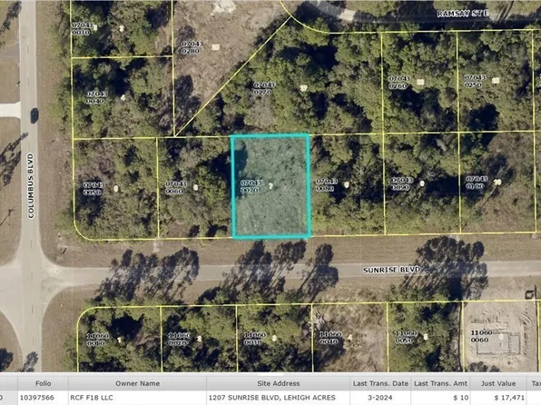 1207 Sunrise Blvd, Lehigh Acres, FL 33974