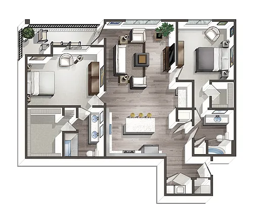 Floor plan B1