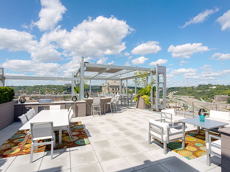 Seven at Broadway roof deck