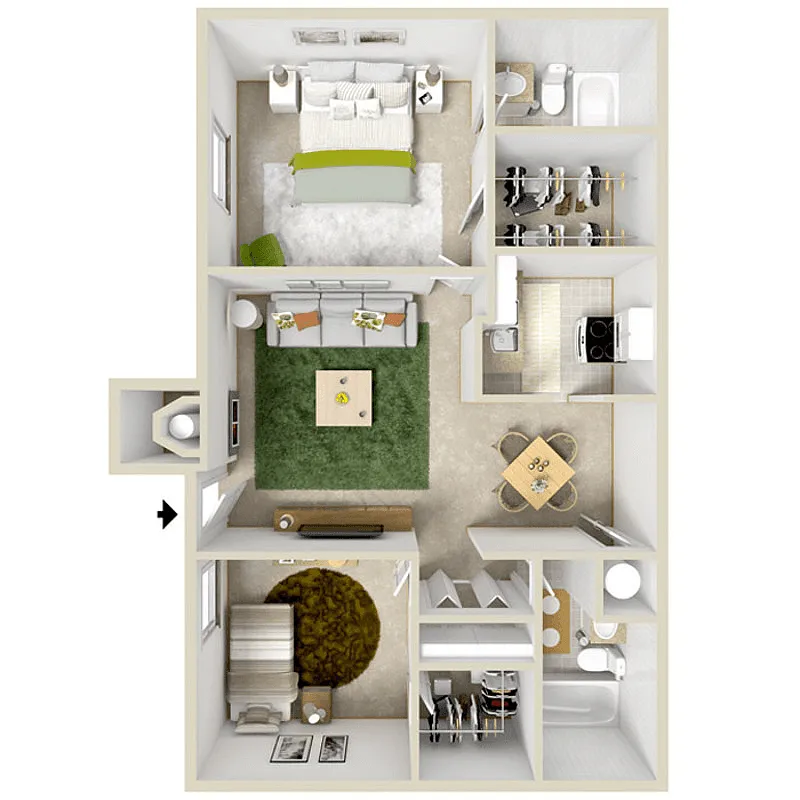 Floor plan B1