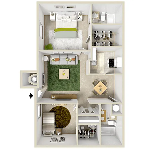 Floor plan B1