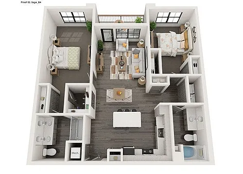 Floor plan B4