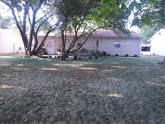 shaded backyard