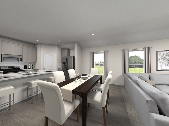 Enjoy family dinner in The Clearwater dining room.