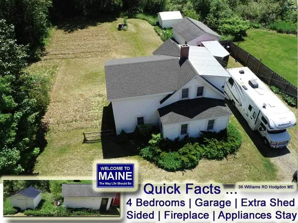 36 Williams Road, Hodgdon, ME 04730