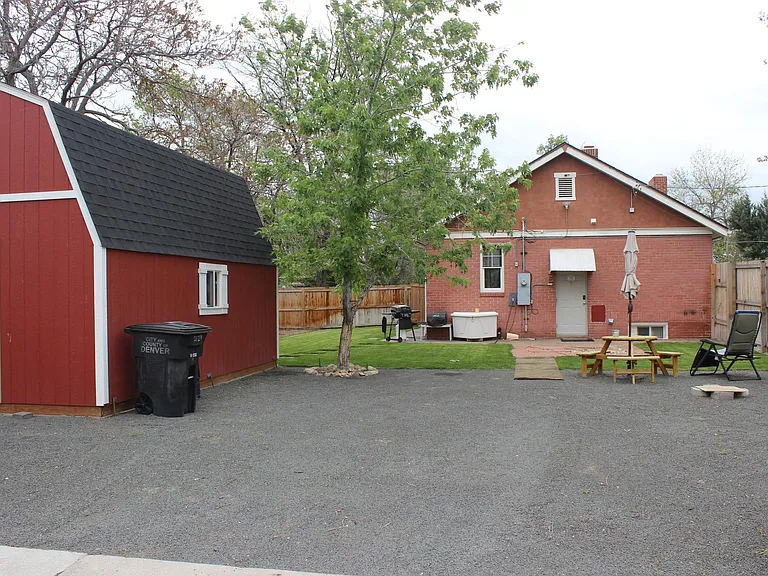 Parking and private entry