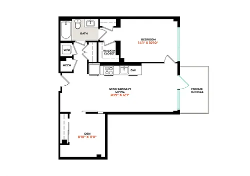 Floor plan A23PH