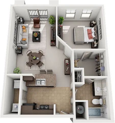 Floor plan Jetton
