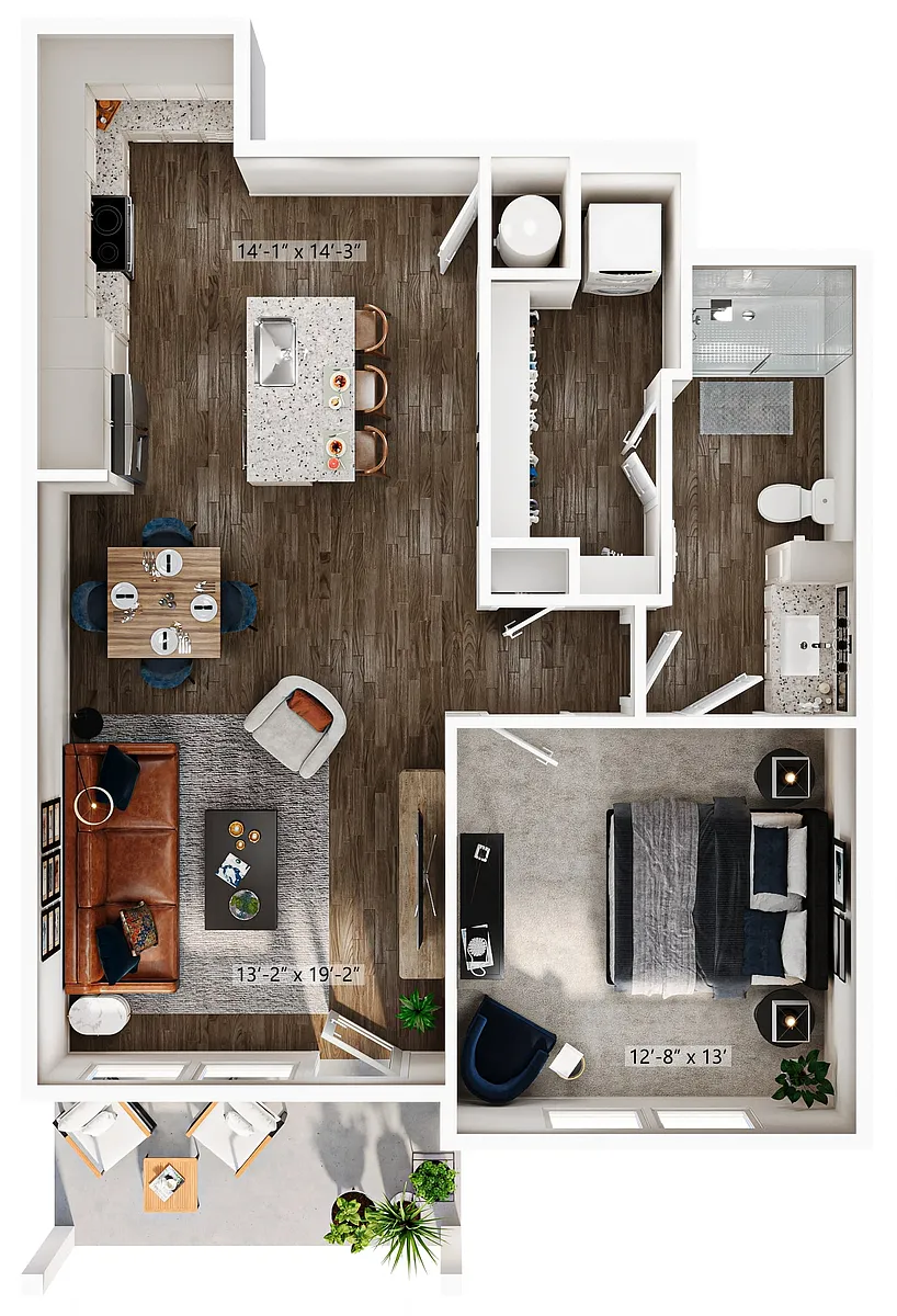 Floor plan A2
