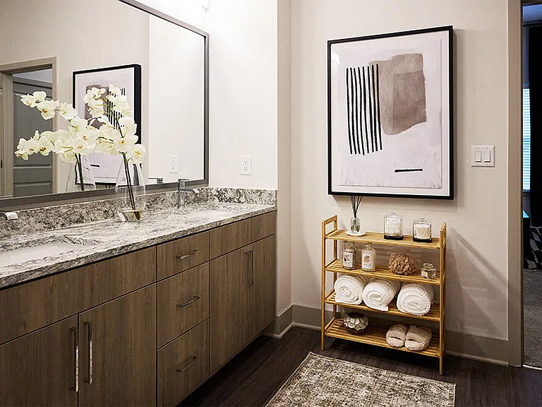 Modern bathrooms
