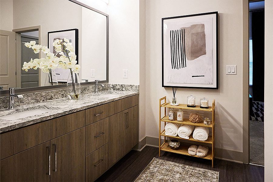 Modern bathrooms