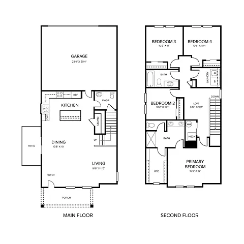 Floor plan D4