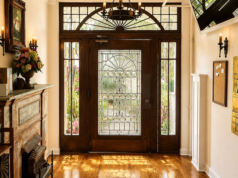 Gorgeous building lobby
