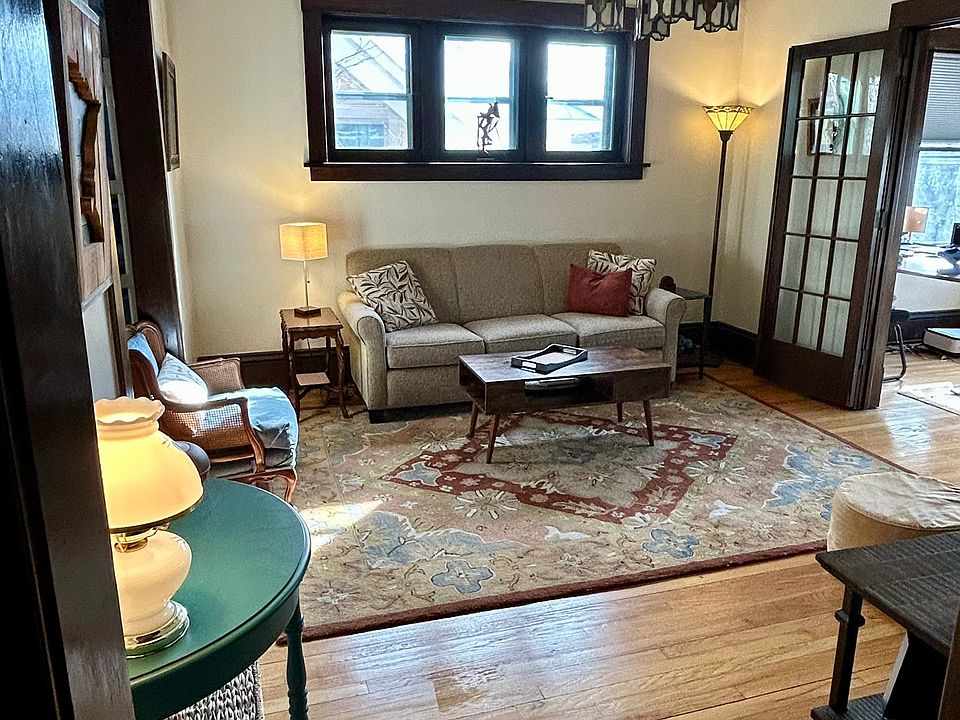 Living room from front entrance