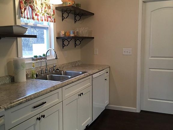 Kitchen with custom cabinets