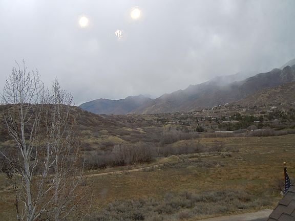 view overlooking Dimple Dell Park