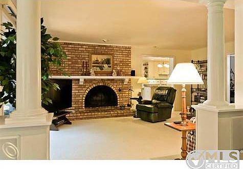 Family Room With Fireplace