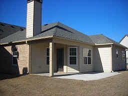 Beautiful extended back patio