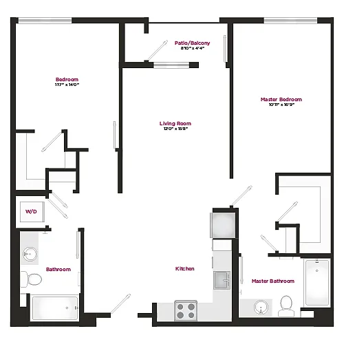 Floor plan B6