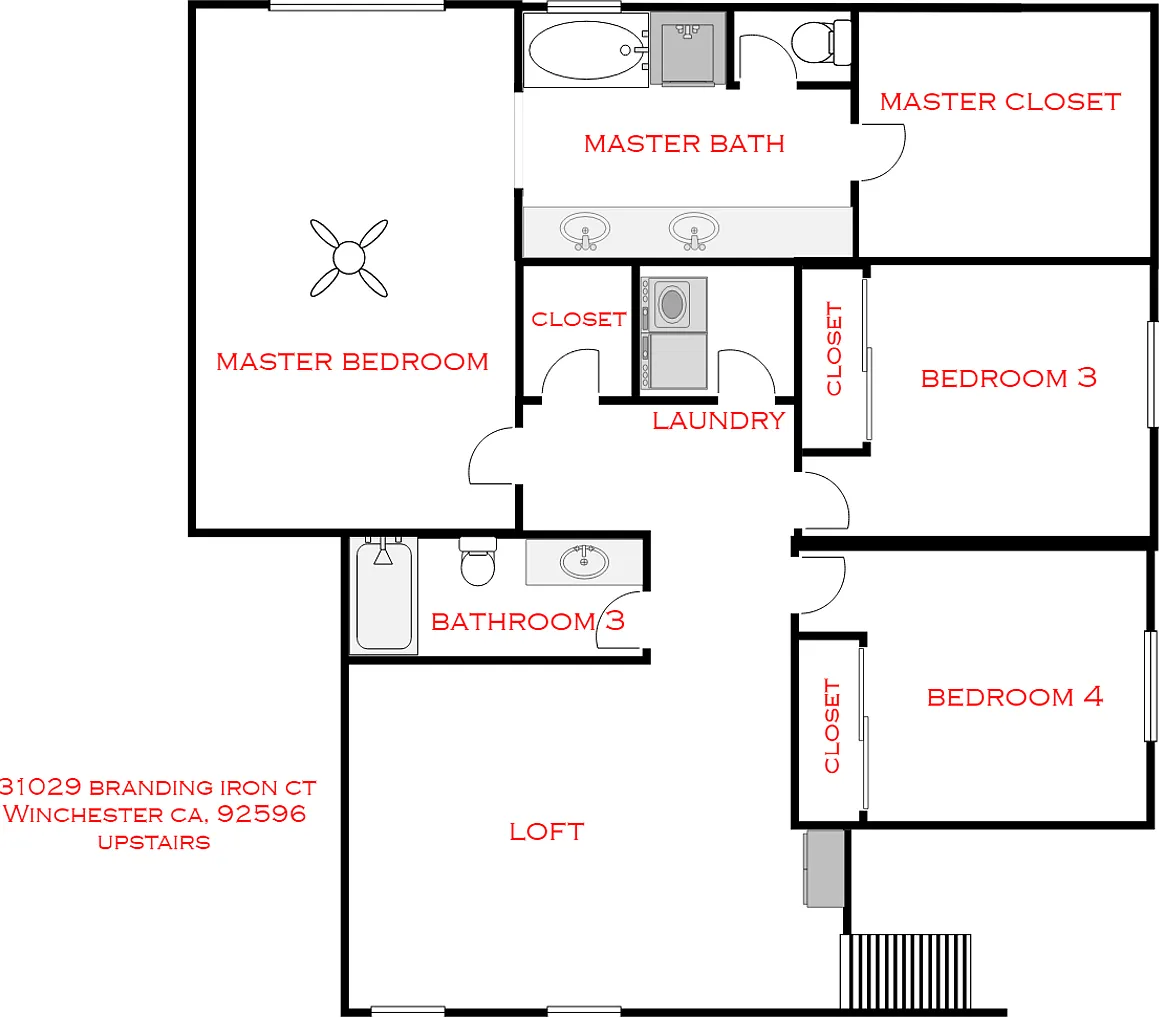 Winchester Spacious 4 Bedroom Home with Loft for Rent — Photo 2
