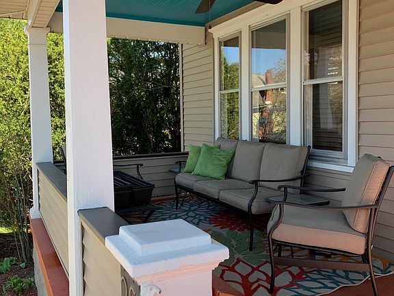 Cozy front porch