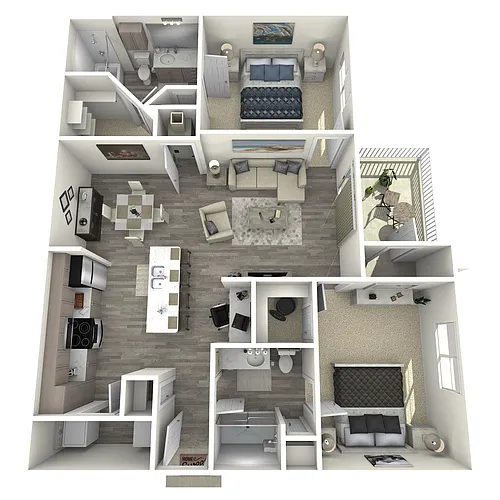 Floor plan D