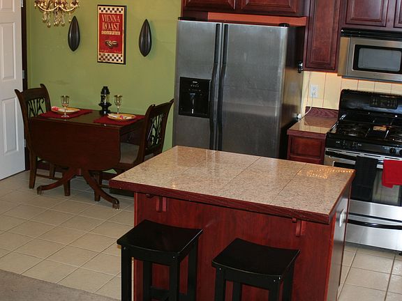 Kitchen and dining area
