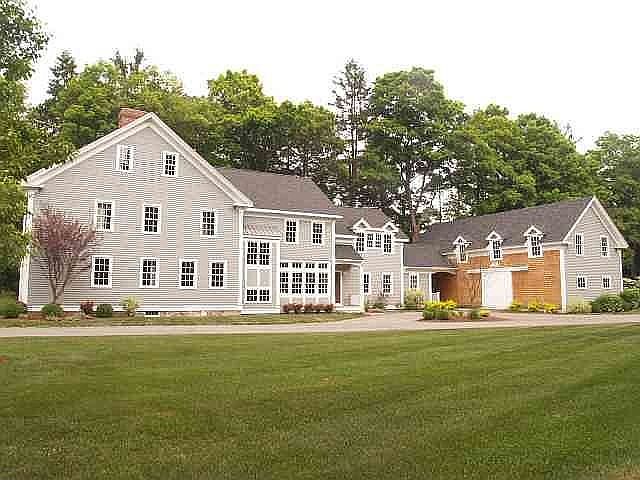 This stunning 1830 Colonial, was just rebuilt from the studs out   redesigned