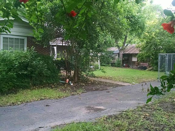 drive into back yard