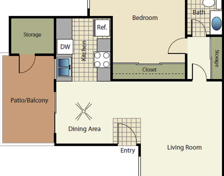 Aspire Floorplan Diagram