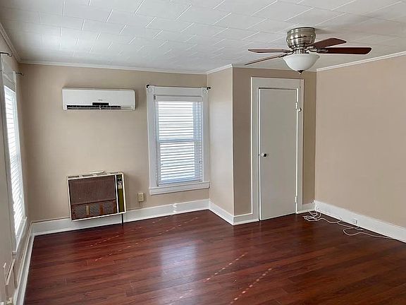 Living room, with cedar closet