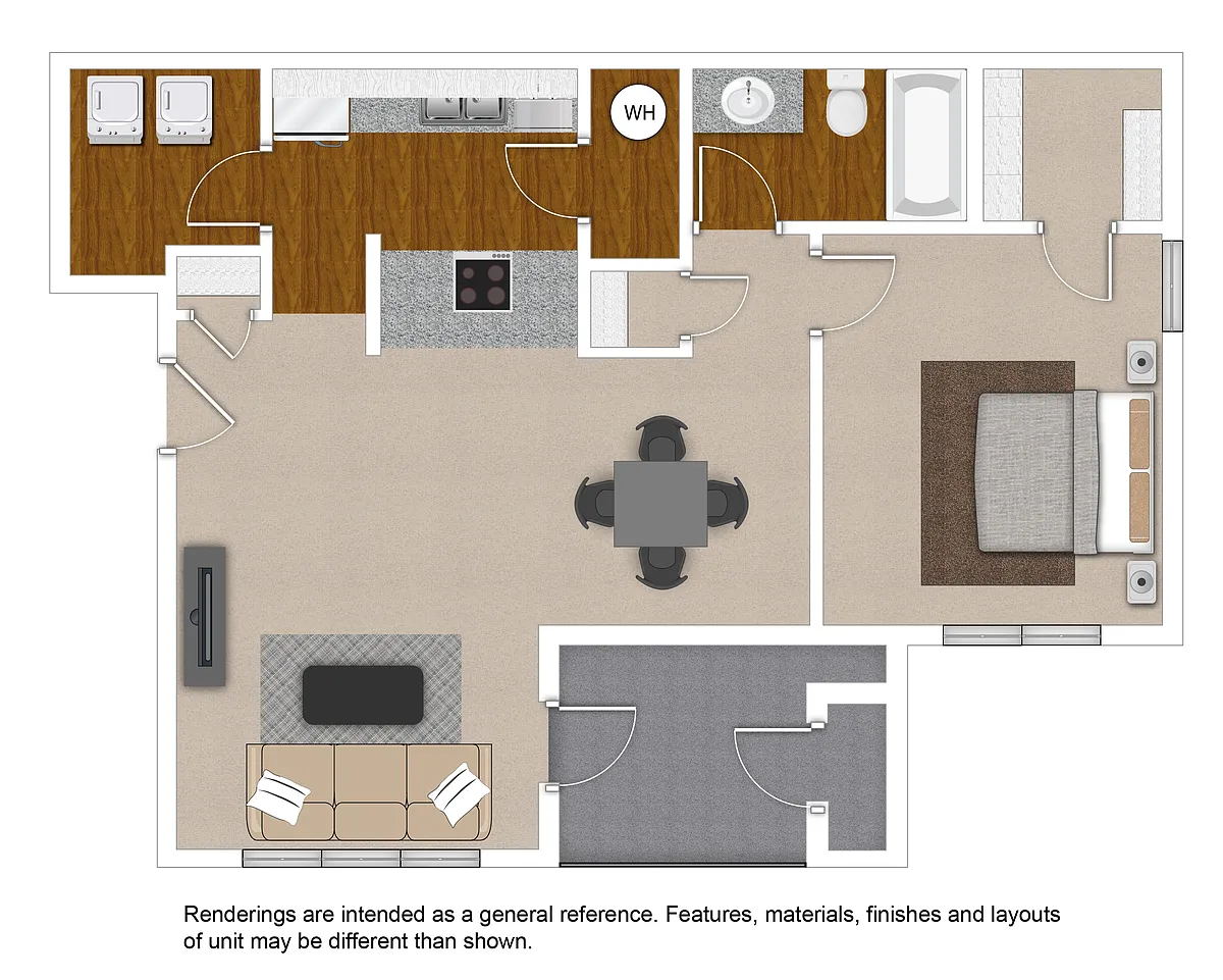 Floor plan A1D