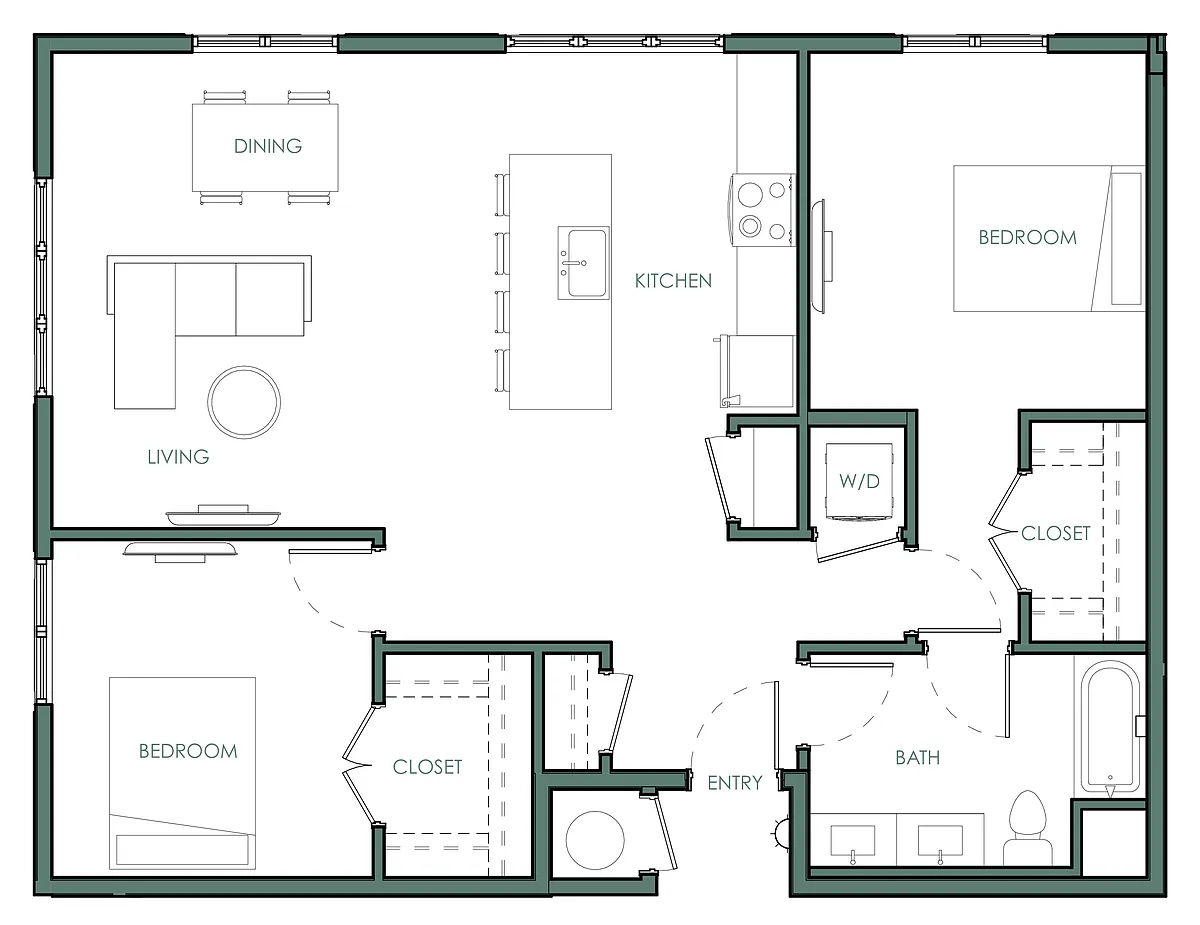 Floor plan Floorplan H