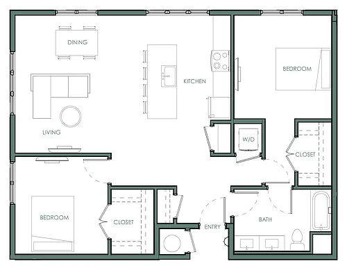 Floor plan Floorplan H