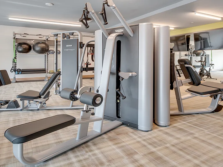Weight stations for a great workout