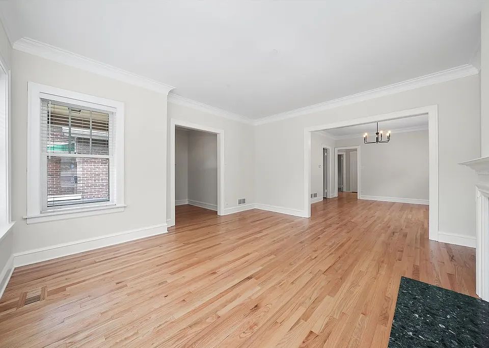 Living room to dining room