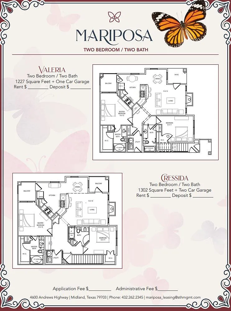 Floor plan VALERIA