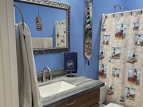 Downstairs Hallway Bathroom 