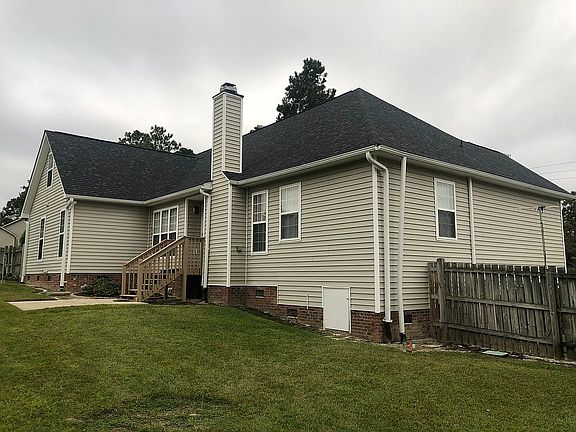Shed view of the home