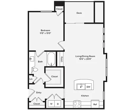 Floor plan A4-865