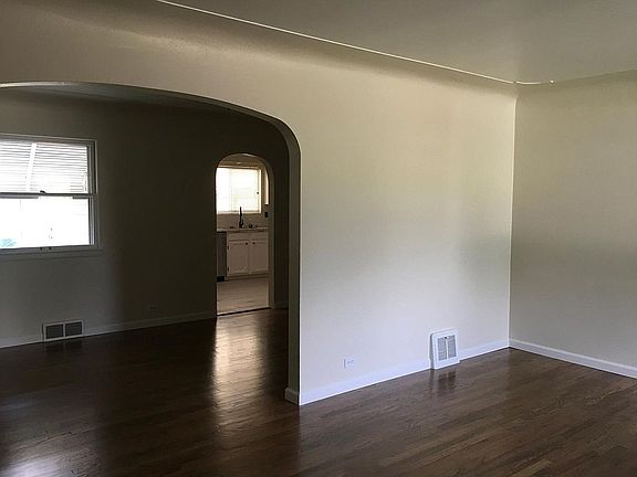 Family room looking into dining room/office.