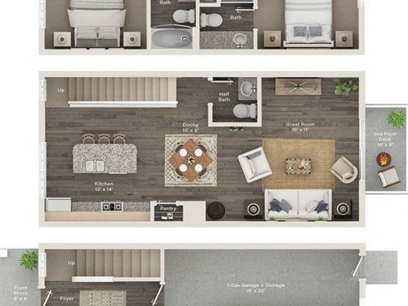 Orland Ridge Towns and Villas | 16966 Pond Willow Dr, Tinley Park, IL