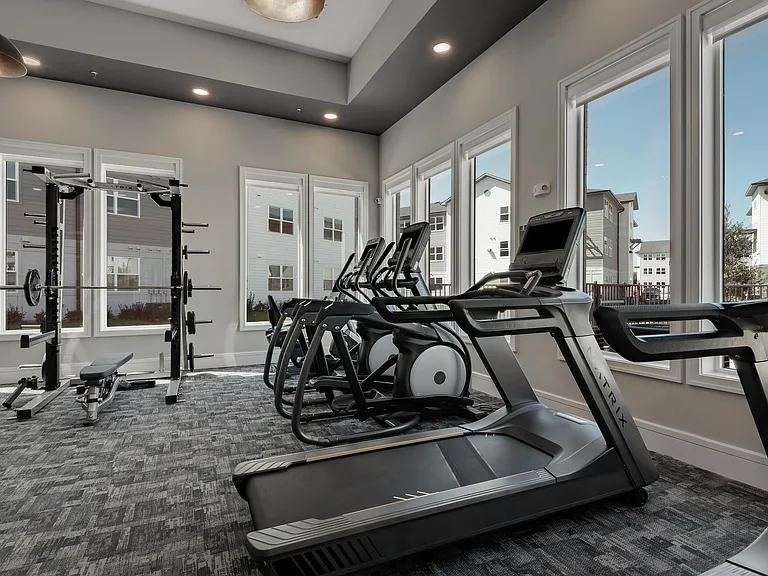 State-of-the-Art Fitness Center at The Hightone - Denton, TX