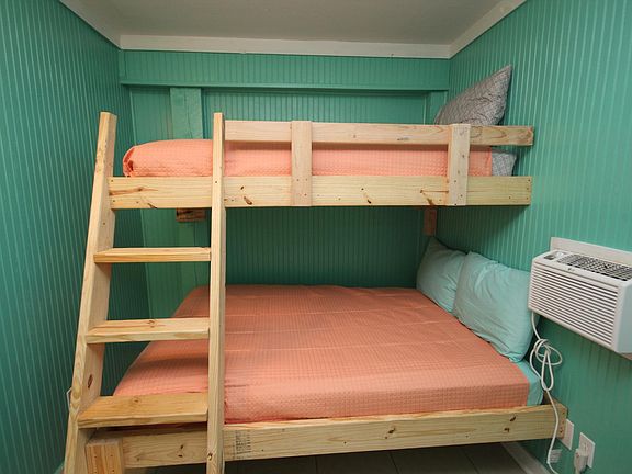 Downstairs Bedroom 1- with window unit