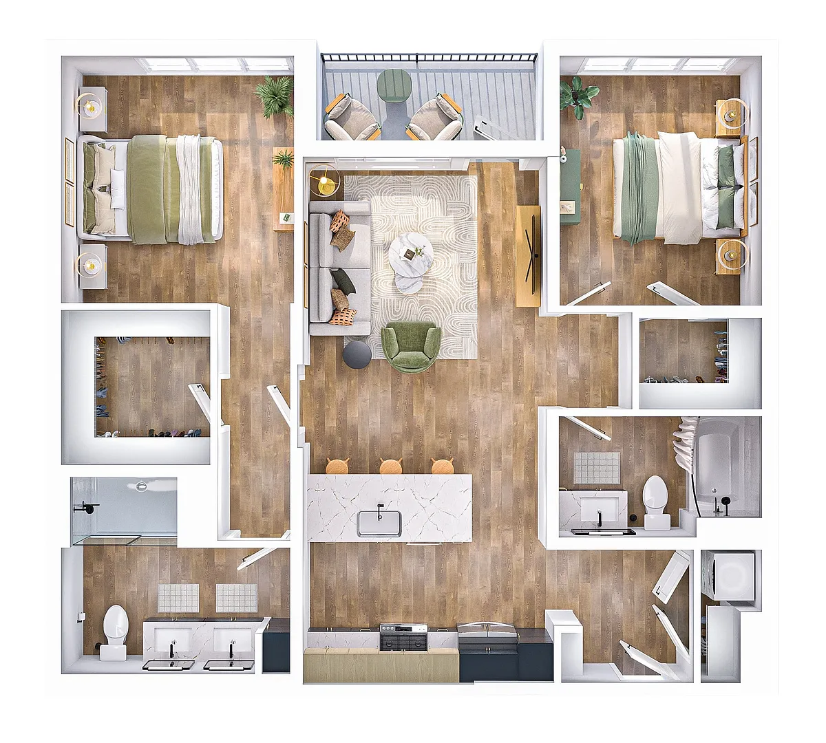 Floor plan B41