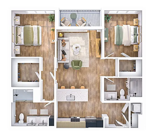 Floor plan B41
