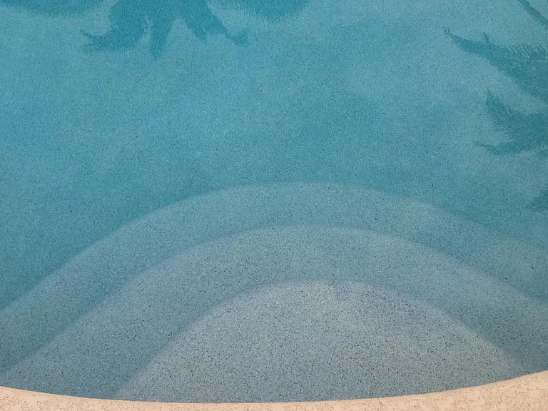 Gated Pebble Tec Pool