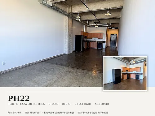 Floor plan PH22 STUDIO 1 BATH