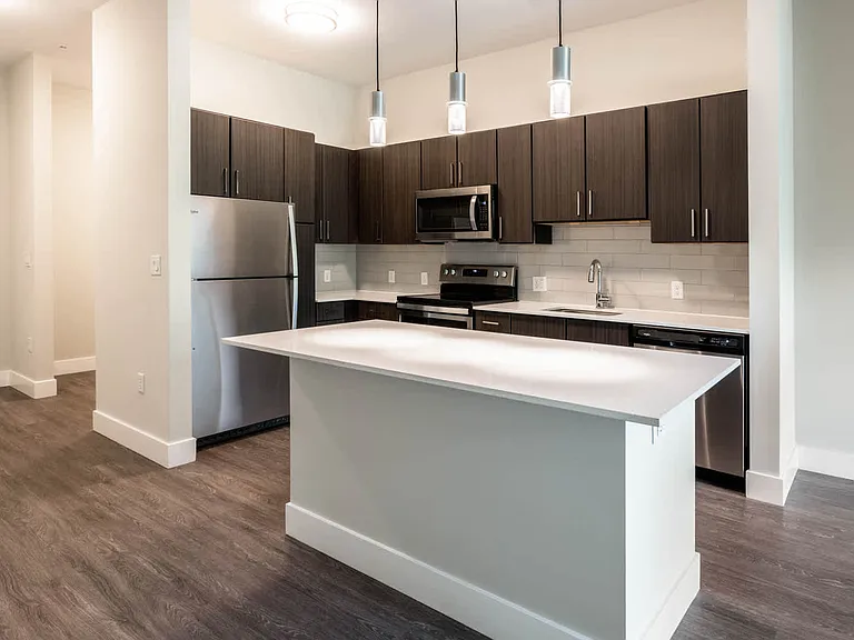 Kitchen with Stainless Steel Appliances